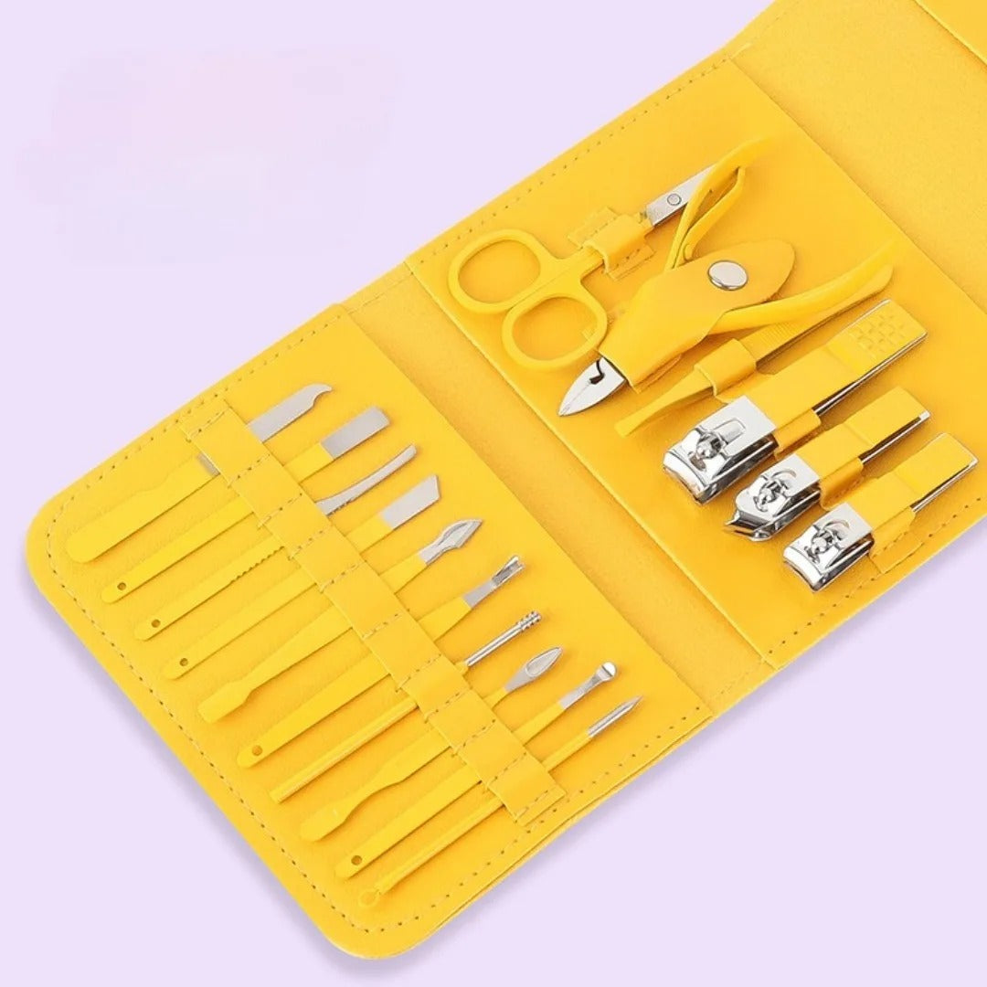 16Pcs Professional Nail Clippers