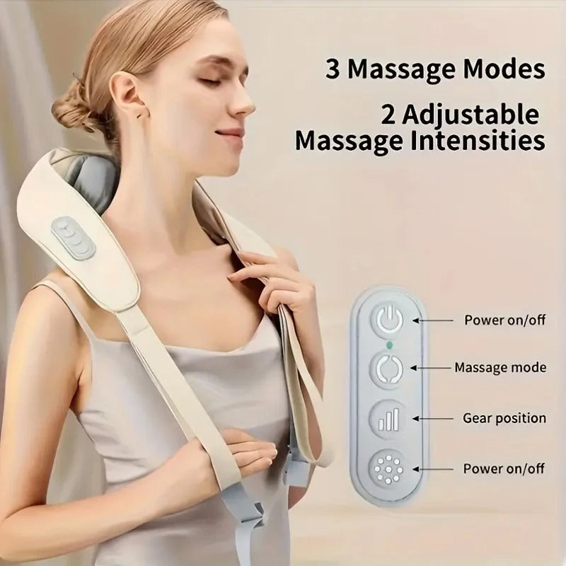 Wireless Portable Neck And Shoulder Massager