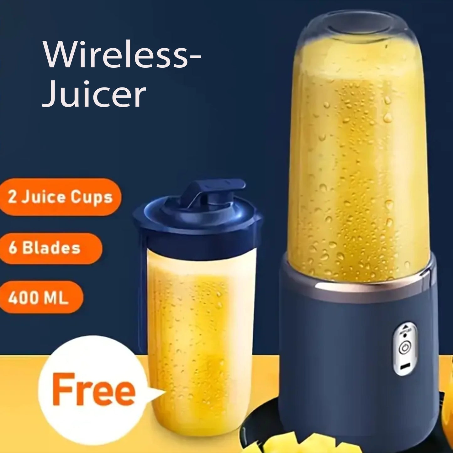 Portable Electric USB Juicer Blender