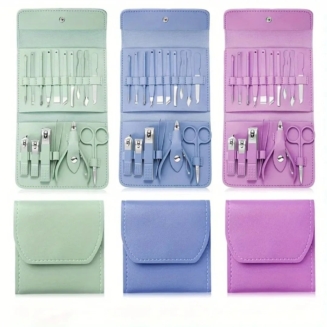 16Pcs Professional Nail Clippers