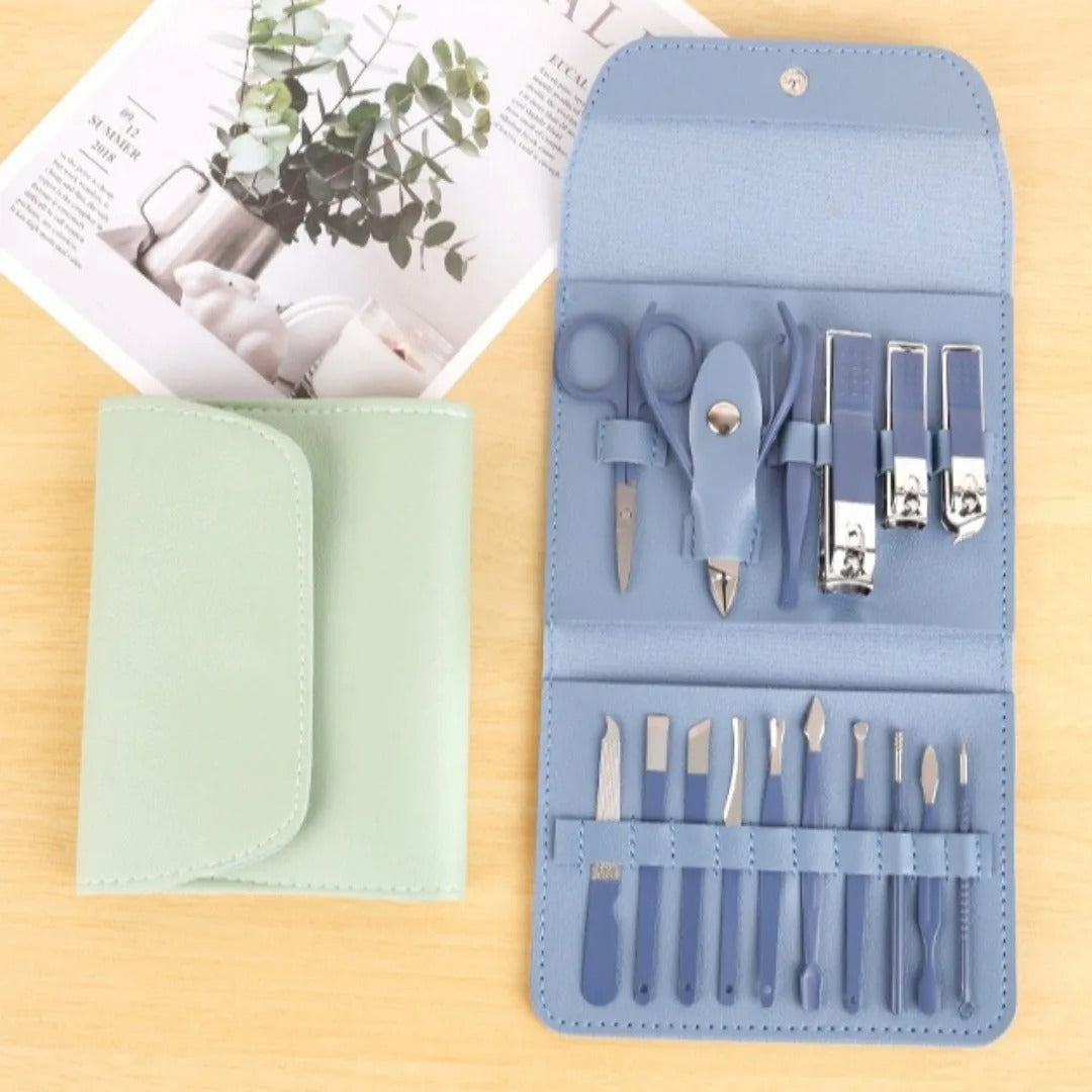 16Pcs Professional Nail Clippers