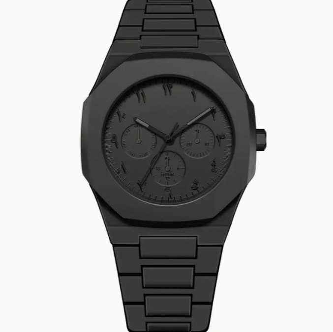 BLACK AURA MEN WATCH