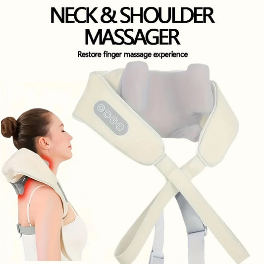 Wireless Portable Neck And Shoulder Massager